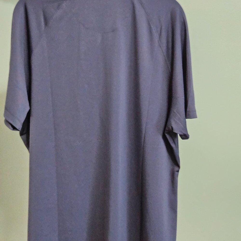 Women's Greg Norman Play Dry Zip Front Short Sleeve Top - Picture 2 of 6